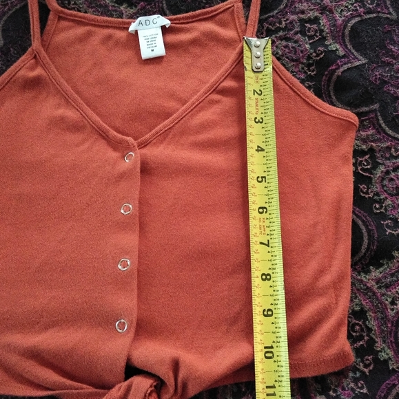 Was💲9! 🎉5/$20ADC front tie cami - Picture 6 of 8